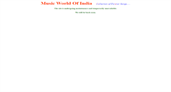 Desktop Screenshot of aarti.musicworldofindia.com