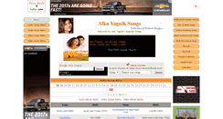Desktop Screenshot of alkayagniksongs.musicworldofindia.com